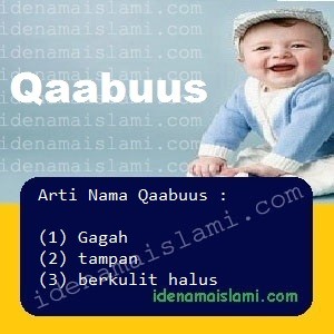 arti nama Qaabuus