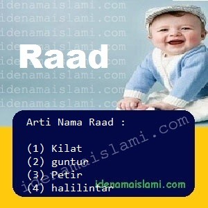 arti nama Raad