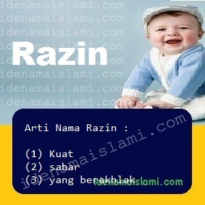 arti nama Razin