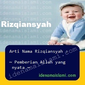arti nama Rizqiansyah