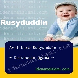 arti nama Rusyduddin