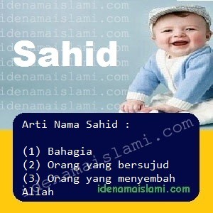 arti nama Sahid