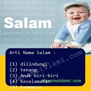 Arti Islami Nama Bayi Laki Laki Islam Salam arti nama Salam