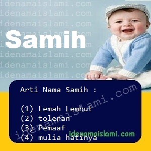 arti nama Samih