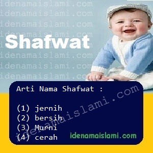 arti nama Shafwat