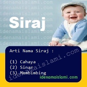 arti nama Siraj