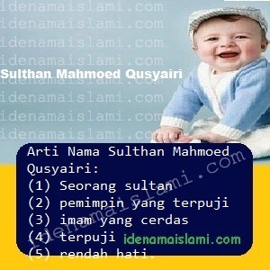arti nama Sulthan Mahmoed Qusyairi