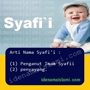 arti nama Syafi`i