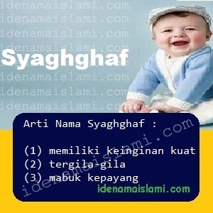 arti nama Syaghghaf