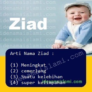 arti nama Ziad