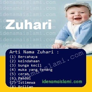 Arti Islami Nama Bayi Laki Laki Islam Zuhari arti nama Zuhari