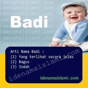 arti nama Badi