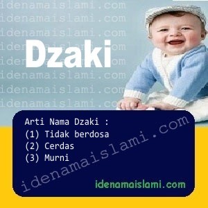 arti nama Dzaki