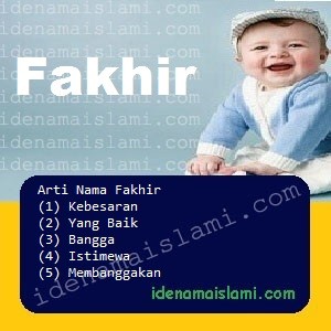 arti nama Fakhir