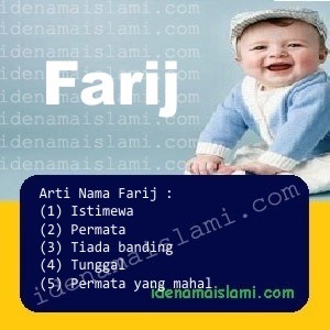 arti nama Farij