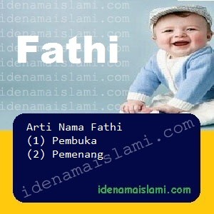 arti nama Fathi