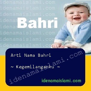 arti nama Bahri