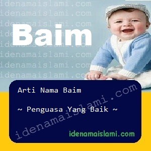 arti nama Baim