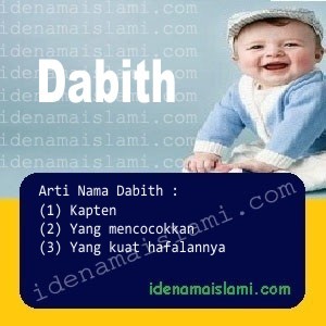 arti nama Dabith