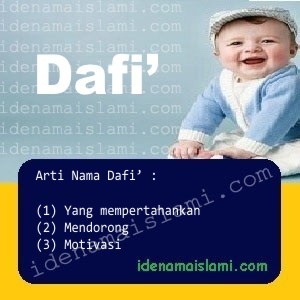 arti nama Dafi
