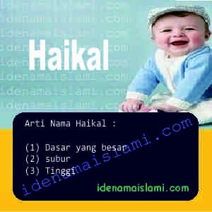 arti nama Haikal