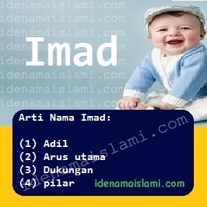 arti nama Imad