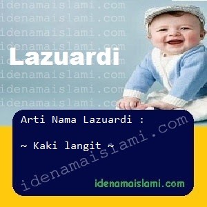 arti nama Lazuardi