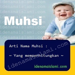 arti nama Muhsi