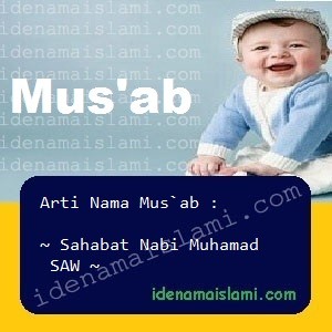 arti nama Mus'ab