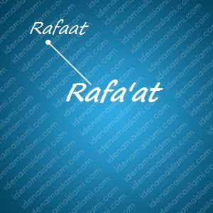 Variasi Nama Rafa’at Untuk Nama Bayi Laki Laki Islami variasi arti nama Rafa'at untuk nama bayi laki laki islami