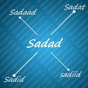 Variasi Nama Sadad Untuk Nama Bayi Laki Laki Islami variasi arti nama Sadad untuk nama bayi laki laki islami